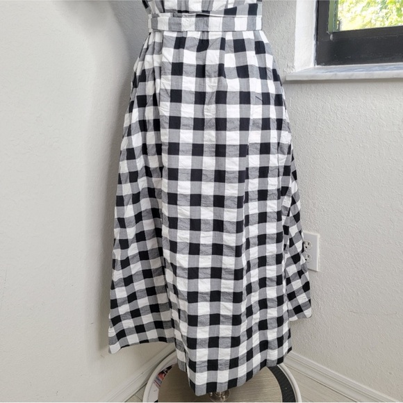 EUC TARGET collab black and white gingham sundress with pockets XS - Picture 10 of 10